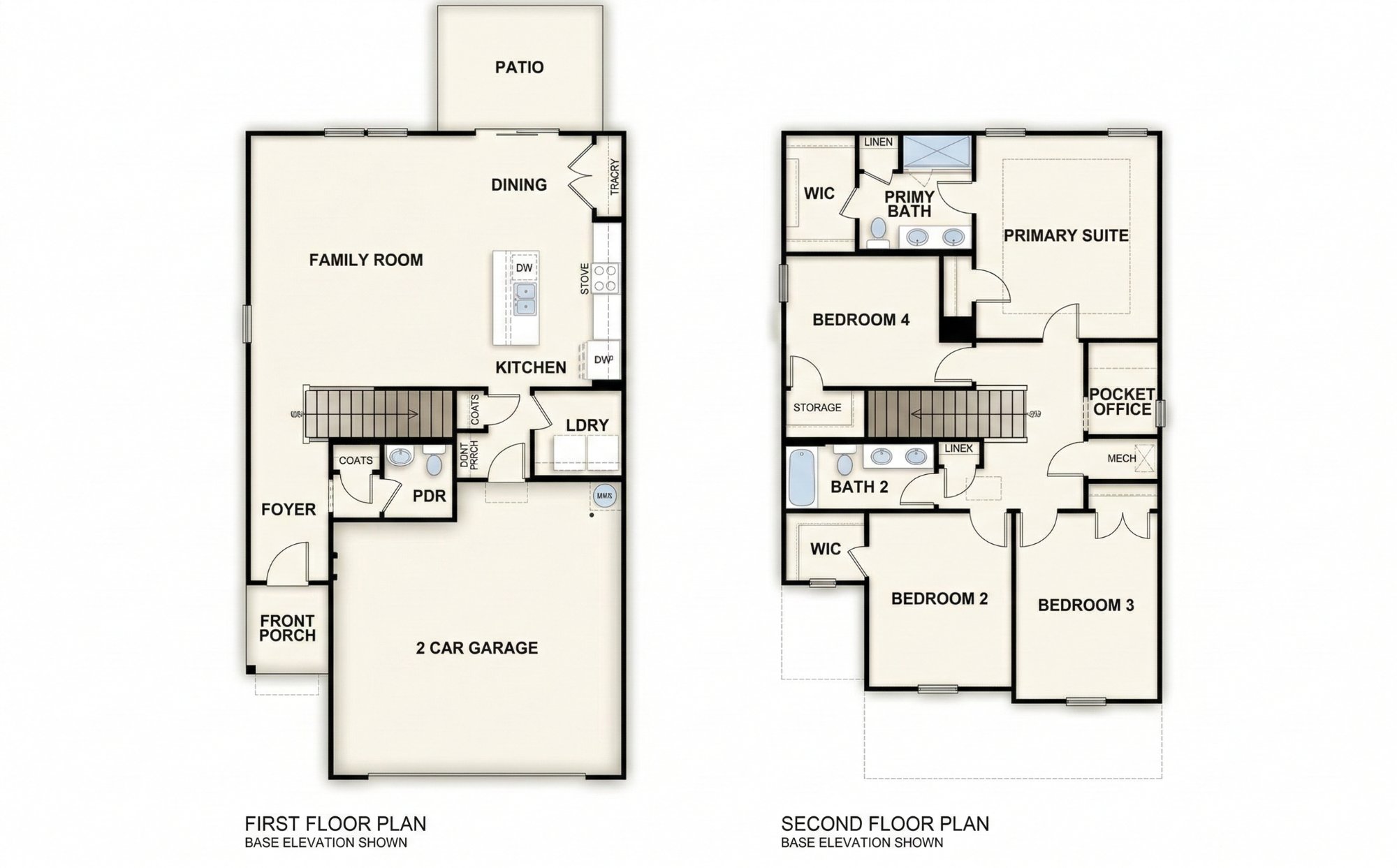 1977 sq ft Floor Plan