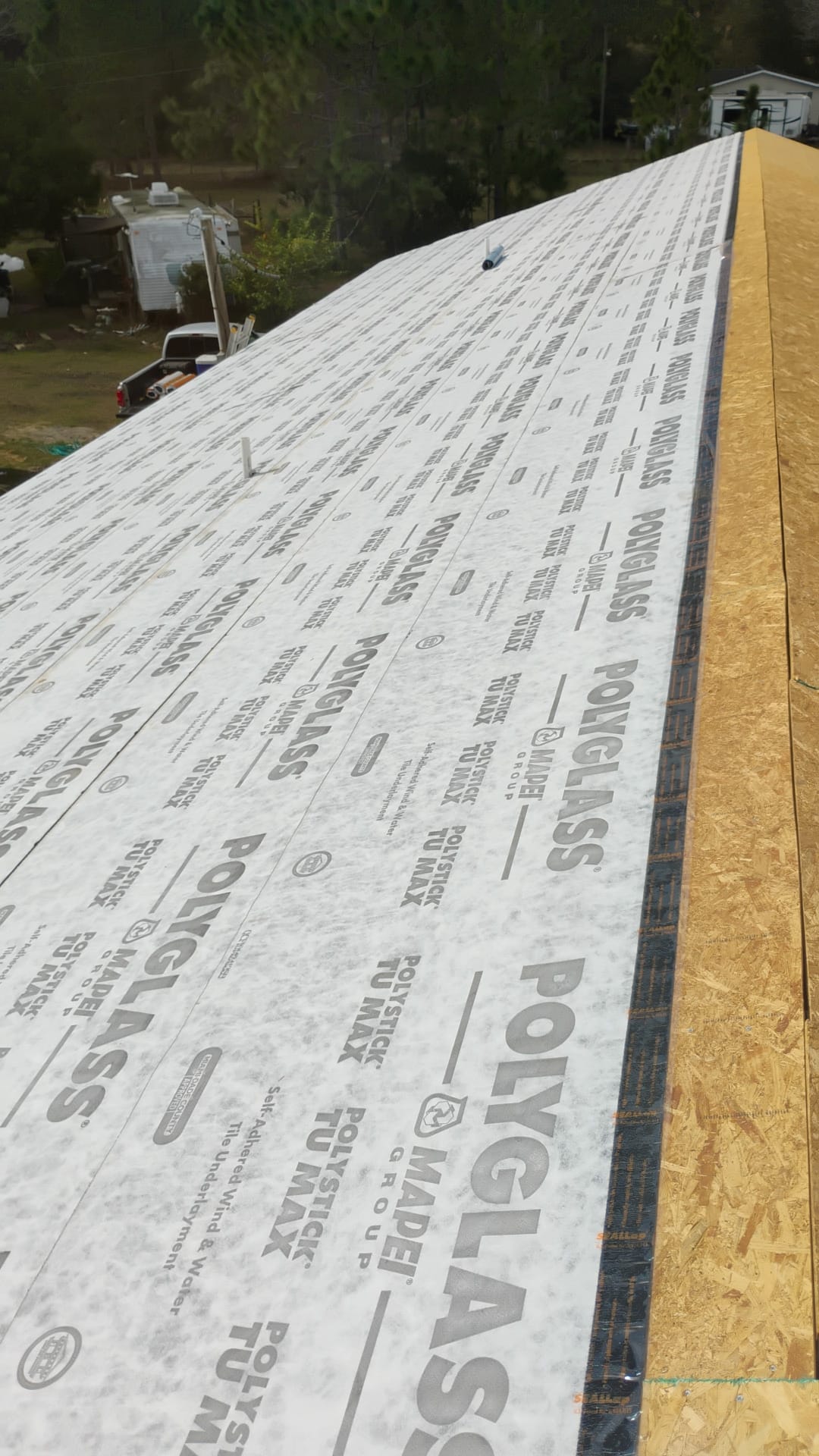 Window openings formed in CMU block walls