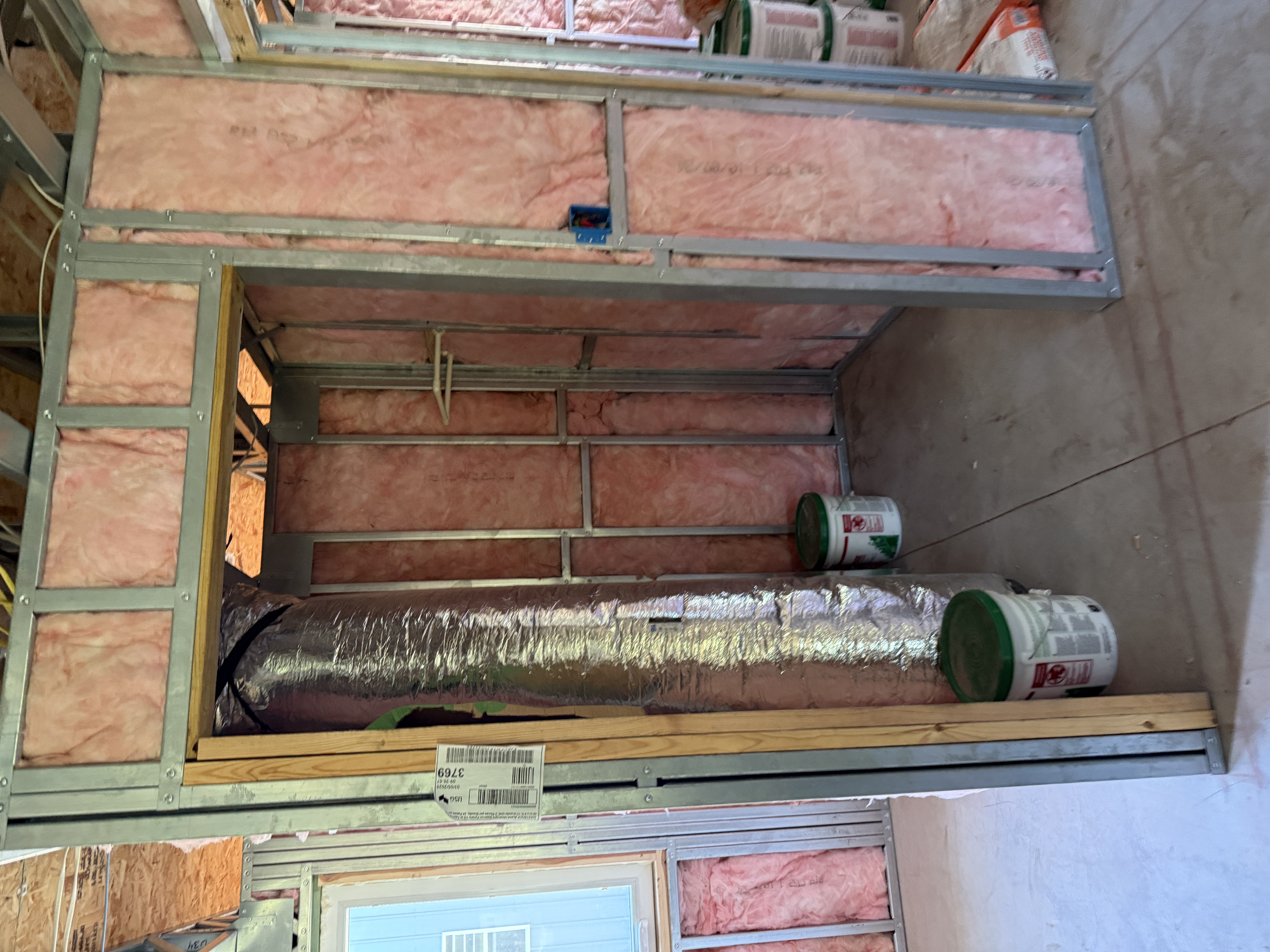 Stone and stucco exterior detail on a custom home