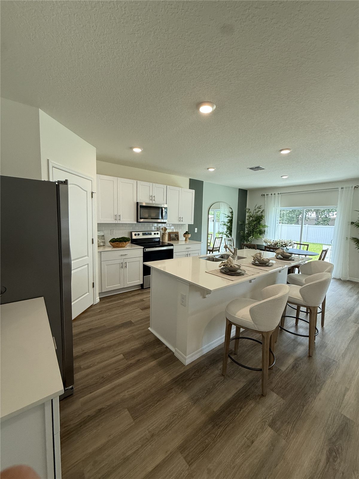 Finished interior of a BuilderK custom home in Florida
