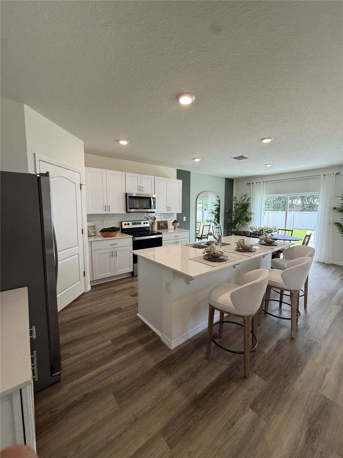 Finished interior of a BuilderK custom home in Florida