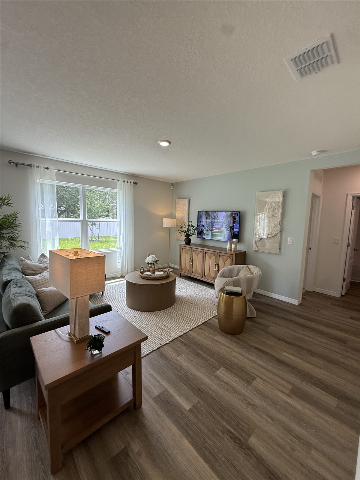 Finished interior of a BuilderK custom home in Florida