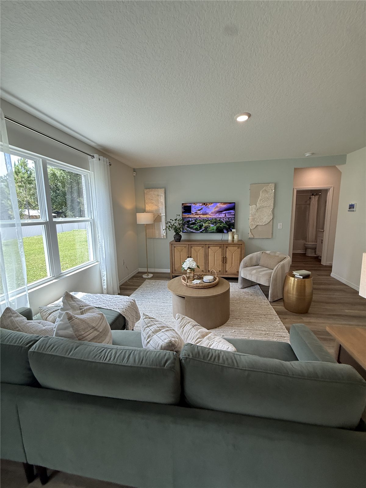 Finished interior of a BuilderK custom home in Florida