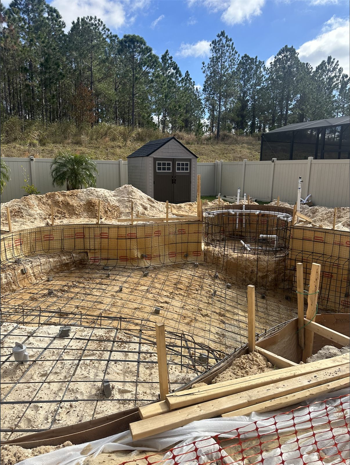 BuilderK custom home foundation and site work in Florida