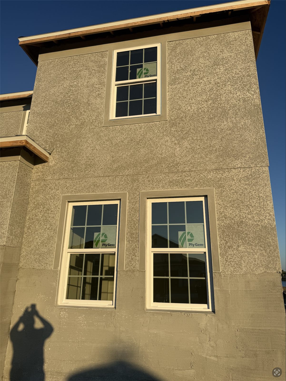 BuilderK custom home exterior under construction in Florida